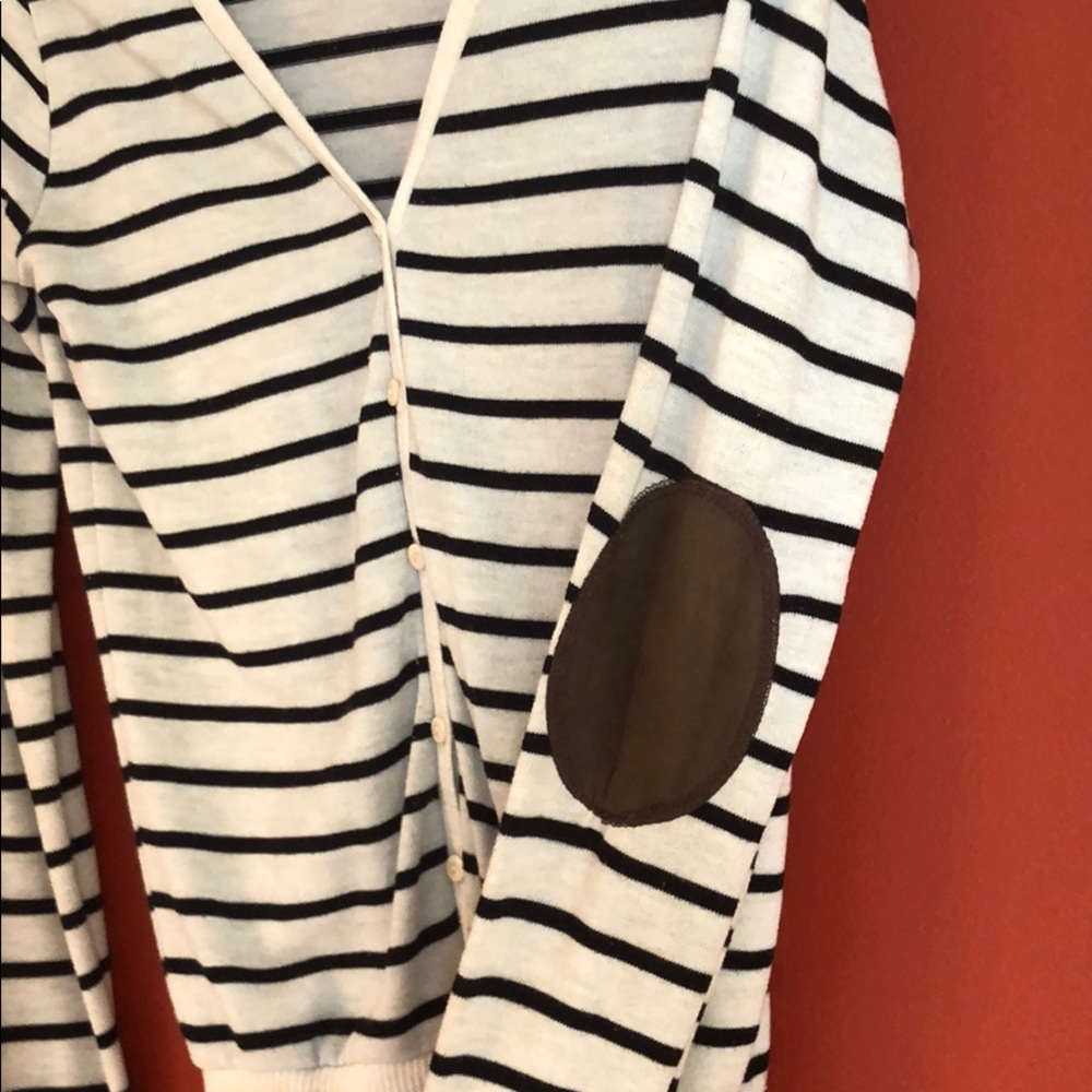 Striped cardigan
